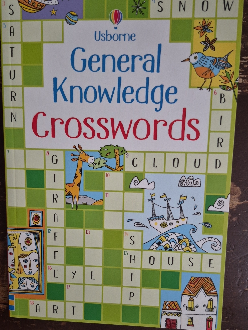 Usborne General Knowledge Crosswords - Green Puzzle Book
